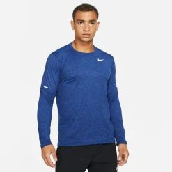 Nike Dri-FIT Element Crew - Obsidian/Game Royal/Reflect Silver