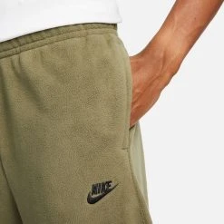 Nike Sweatpants Club+ Flece Winterized - Medium Olive/Black 8 Nike Sweatpants Club+ Flece Winterized - Medium Olive/Black -football 5f73289195d1
