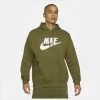 Nike Hoodie NSW Club - Rough Green/White