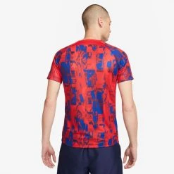 Nike Atletico Madrid Training T-Shirt Dri-FIT Pre Match - Sport Red/Blue Void/White -football 5fa147bc3c90