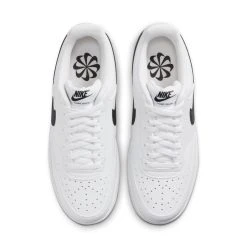 Nike Sneaker Court Vision Low Next Nature - White/Black Woman -football 5fcfe1e7f06f