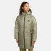 Nike Winter Jacket Down NSW Therma-FIT Repel - Olive Cargo/Black Woman