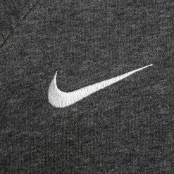 Nike Hoodie Fleece FZ Park 20 - Charcoal Heather/White Woman -football 60635dd61d32