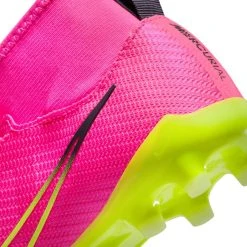 Nike Air Zoom Mercurial Superfly 9 Pro FG Luminous - Pink Blast/Volt/Gridiron Kids -football 616627ff220f