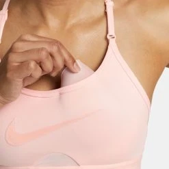 Nike Sports Bra NSW Dri-FIT Indy - Pink/White/Orange Woman 10 Nike Sports Bra NSW Dri-FIT Indy - Pink/White/Orange Woman -football 6193bd138c02