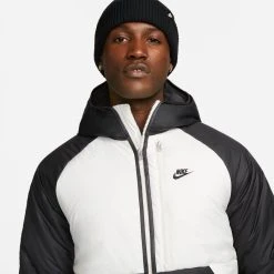 Nike Winter Jacket NSW Therma-FIT Legacy - Smoke Grey/White/Black 6 Nike Winter Jacket NSW Therma-FIT Legacy - Smoke Grey/White/Black -football 624051edd9c8