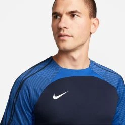 Nike Training T-Shirt Dri-FIT Strike - Obsidian/Royal Blue/White -football 62b03cc5b324