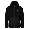 Nike Hoodie FZ Sportswear Style Essentials+ Fleece - Black/White