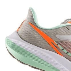 Nike Running Shoe Air Zoom Pegasus 39 Premium - Grey/Mint Foam/Total Orange Woman -football 64414826a814