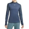 Nike Training Shirt Therma-FIT ADV - Thunder Blue/Metallic Silver Woman