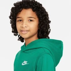 Nike Hoodie NSW Club - Malachite/White Kids 6 Nike Hoodie NSW Club - Malachite/White Kids -football 64c5090ef711
