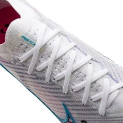 Nike Air Zoom Mercurial Vapor 15 Elite SG-PRO PLAYER EDITION Blast - White/Baltic Blue/Pink Blast/Indigo Haze -football 64d58ae120e2