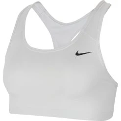 Nike Sports Bra Swoosh Non-pad - White/Black Woman