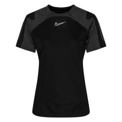 Nike Training T-Shirt Dri-FIT Strike - Black/Smoke Grey/White Woman