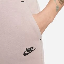 Nike Sweatpants NSW Tech Fleece Essential - Brown/Black Woman -football 6988f3464e95