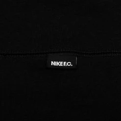 Nike F.C. Hoodie Tribuna Fleece - Black/Habanero Red/White -football 69a15a6e6133