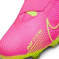 Nike Air Zoom Mercurial Superfly 9 Pro FG Luminous - Pink Blast/Volt/Gridiron Kids -football 69cb668feb20