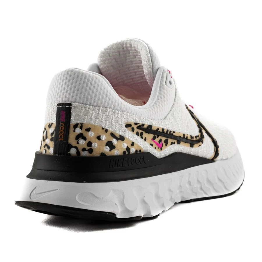 Nike Running Shoe React Infinity Flyknit 3 - White/Black/Pink Prime Woman 3 Nike Running Shoe React Infinity Flyknit 3 - White/Black/Pink Prime Woman - Image 3