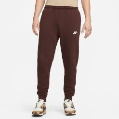 Nike Pants NSW Club Fleece - Brown/White