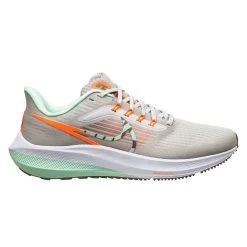 Nike Running Shoe Air Zoom Pegasus 39 Premium - Grey/Mint Foam/Total Orange Woman