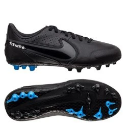 Nike Tiempo Legend 9 Academy AG - Black/Dark Smoke Grey/Summit White Kids