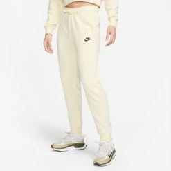 Nike Sweatpants NSW Club Fleece - Coconut Milk/Black Woman