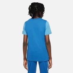 Nike T-Shirt NSW Repeat - Blue/White Kids -football 6daf3bc7fe84