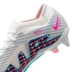 Nike Air Zoom Mercurial Vapor 15 Elite SG-PRO Anti-Clog Blast - White/Baltic Blue/Pink Blast/Indigo Haze -football 6f91d4df6eee