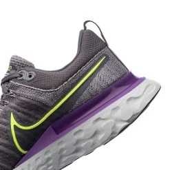 Nike Running Shoe React Infinity Flyknit 2 - Particle Grey/Volt -football 713f90c554a5