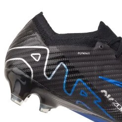 Nike Air Zoom Mercurial Vapor 15 Elite FG Shadow - Black/Chrome/Hyper Royal -football 715fd8ff1d83