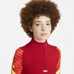Nike Training Shirt Dri-FIT Strike 21 Drill - Gym Red/Bright Crimson/Volt Woman 8 Nike Training Shirt Dri-FIT Strike 21 Drill - Gym Red/Bright Crimson/Volt Woman -football 7210c1dd971a
