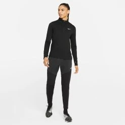 Nike Running Trousers Dri-FIT Essential - Black/Reflect Silver -football 72c9eb04e890