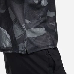 Nike Running T-Shirt Dri-FIT Miller Camo - Black/Reflect Silver -football 72d83c8c389f