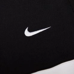Nike Hoodie Swoosh Fleece HZ - Black/White -football 7372d988d683