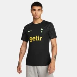 Nike Tottenham Training T-Shirt Dri-FIT Strike - Black/Volt