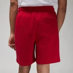 Nike Shorts Jordan Essential Fleece - Gym Red/White -football 73de6e9e4042