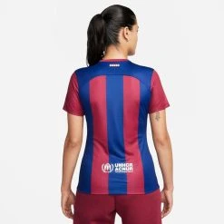 Nike Barcelona Home Shirt 2023/24 Woman -football 7495239a2b86