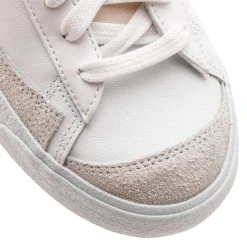 Nike Sneaker Blazer Mid '77 - White/Pink Oxford Woman -football 75d495450f0f