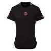 Nike Paris Saint Germain Training T-Shirt Dri-FIT Lifestyle - Black/Dark Grey/Siren Red Woman
