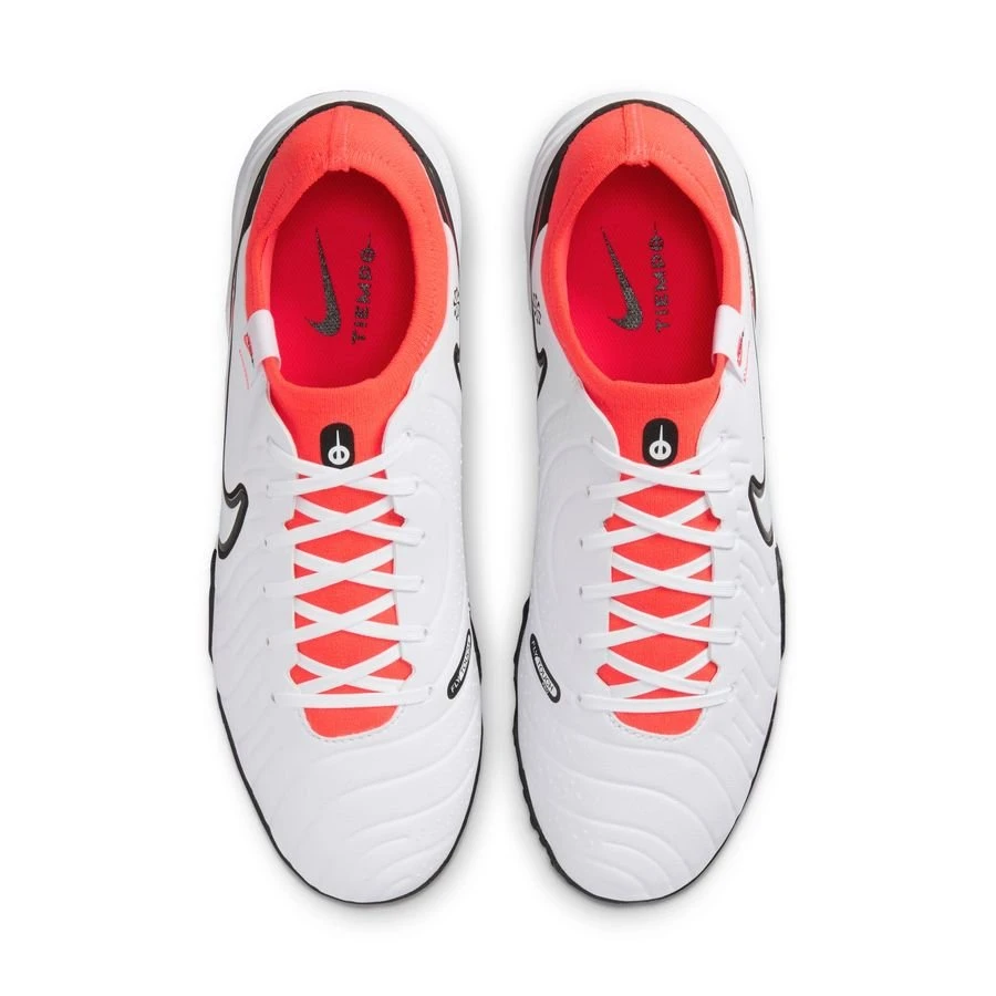Nike Tiempo Legend 10 Pro TF Ready - White/Black/Bright Crimson 2 Nike Tiempo Legend 10 Pro TF Ready - White/Black/Bright Crimson - Image 2