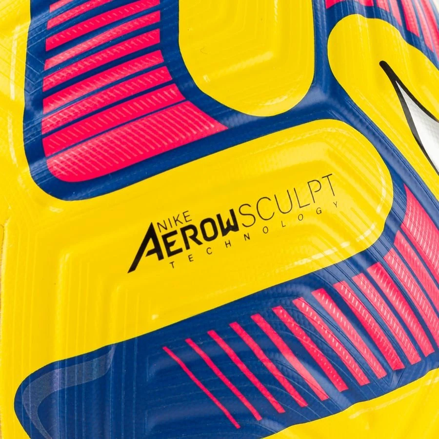 Nike Football Flight Hi-Vis - Yellow/Old Royal/Metallic Silver 4 Nike Football Flight Hi-Vis - Yellow/Old Royal/Metallic Silver - Image 4