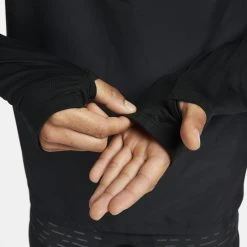 Nike Running Shirt Dri-FIT Flash Element - Black/Reflect Silver -football 771ab2675c13