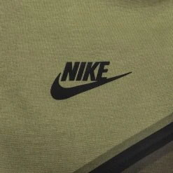 Nike Hoodie NSW Tech Fleece - Medium Olive/Black -football 795a7d54067f