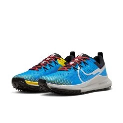 Nike Running Shoe React Pegasus Trail 4 - Photo Blue/Metallic Silver/Track Red -football 79d0a7c1f655