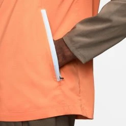 Nike Running Jacket Repel Windrunner - White/Orange/Brown/Reflect Silver -football 7a3b624e1abd