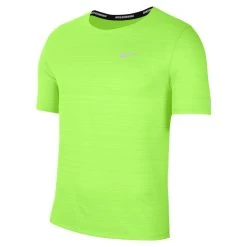 Nike Running T-Shirt Dri-FIT Miler - Ghost Green/Reflect Silver