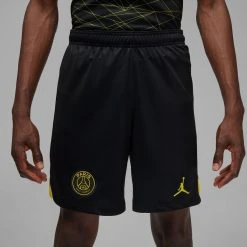 Nike Paris Saint Germain 4. Training Set Jordan X PSG 2023 - Black/Yellow -football 7ad9c4af8c5b