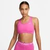 Nike Sports Bra Swoosh Non-pad - Fuchsia/White Woman