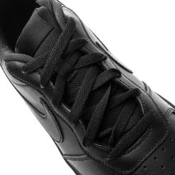 Nike Sneaker Court Borough Low - Black Kids -football 7e20967dda11