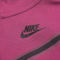 Nike Hoodie NSW Tech Fleece - Burgundy/Black Kids 12 Nike Hoodie NSW Tech Fleece - Burgundy/Black Kids -football 7f033e5684fc